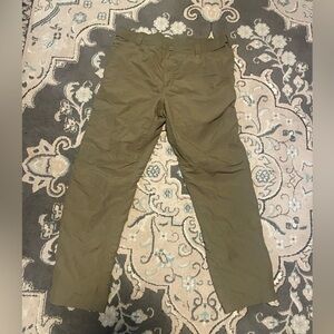 Simms Men's insulated dark Khaki Cargo Pants